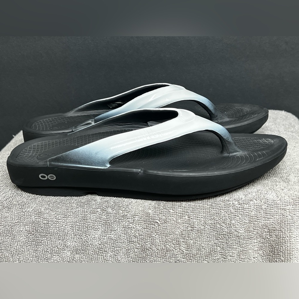 OOFOS OOlala Luxe Womens Size 11 Sandals Recovery Sport Flip Flops Comfort - Picture 5 of 8